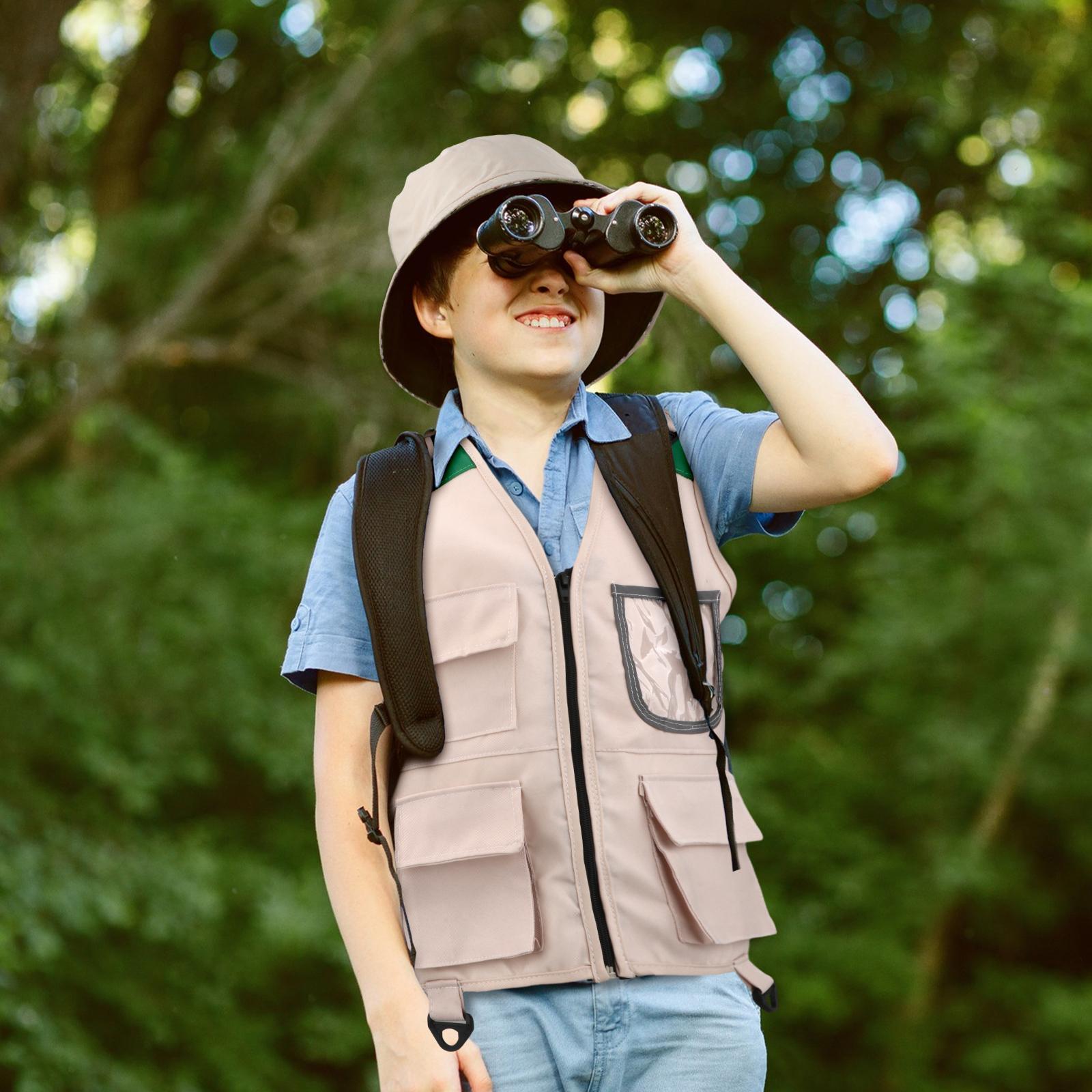 Kids Outdoor Zoo - Outdoor-Abenteuer-Sets, Cargo-Weste und Hut für Zoo