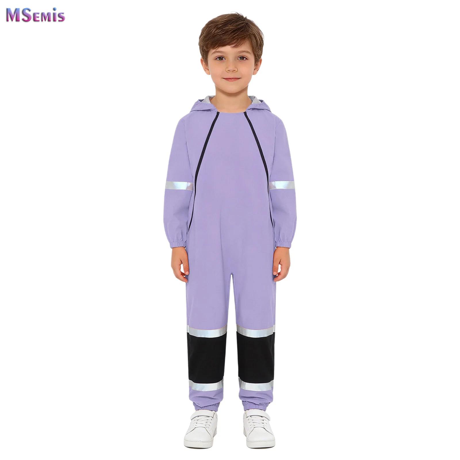 Kids Outdoor Overalls - Regenanzug für Jungen und Mädchen, wasserdichter