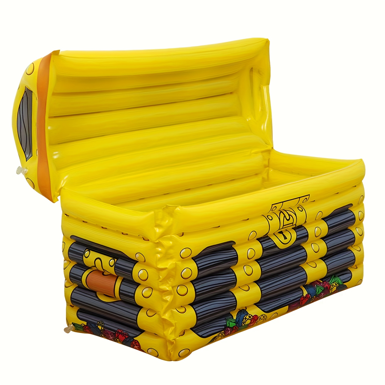 Kids Outdoor Inflatable - Multifunktionale Aufblasbare Eisbar & Spielzeug-Aufbewahrungsbox Tragbare