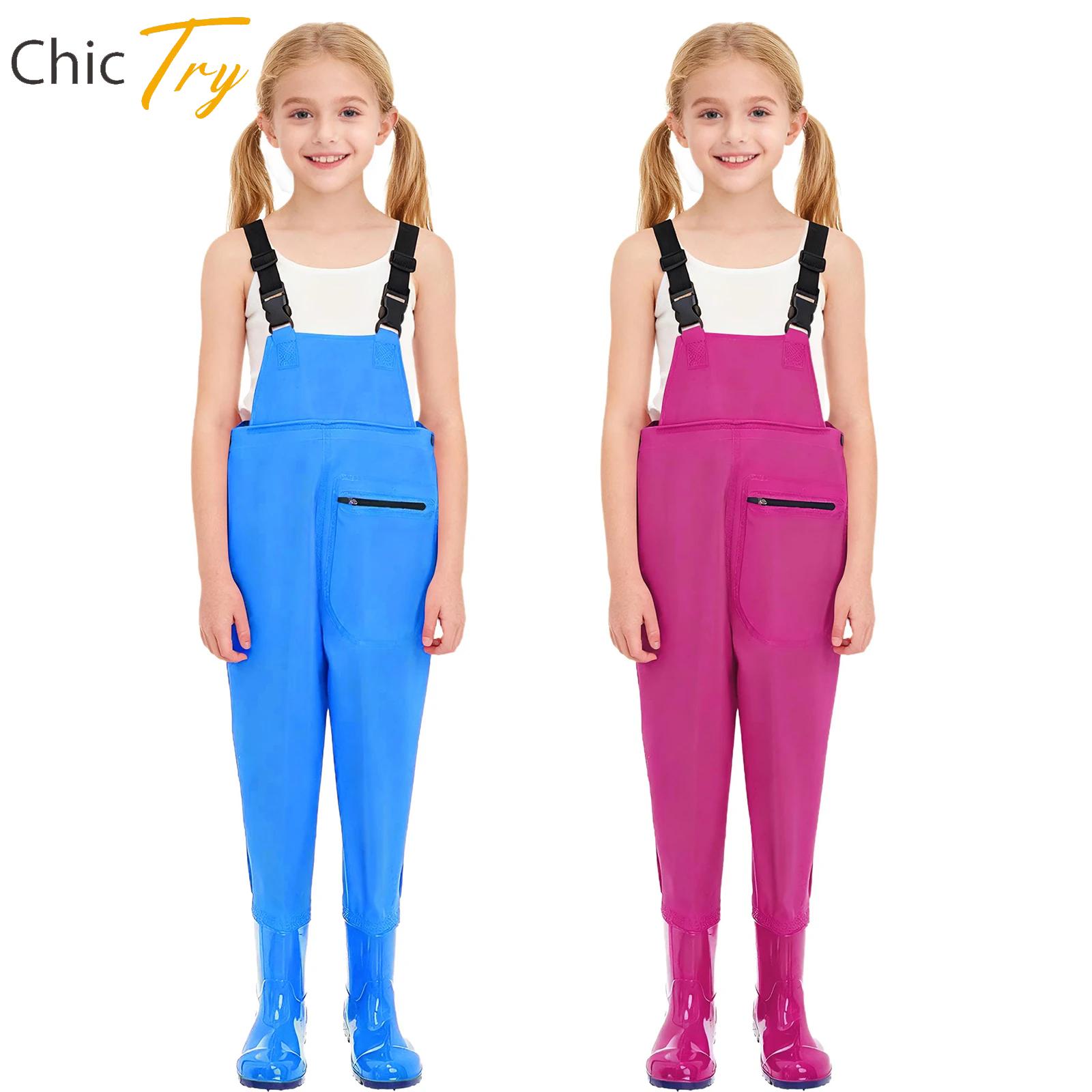 Kids Outdoor Overalls - Unisex-Overall für Kinder, Outdoor-Sport, Angeln, Wathose,