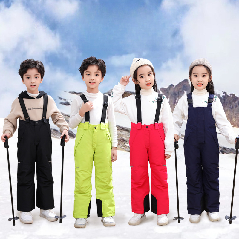 Kids Outdoor Overalls - Wasserdichte Sport Mädchen Schnee hose warme