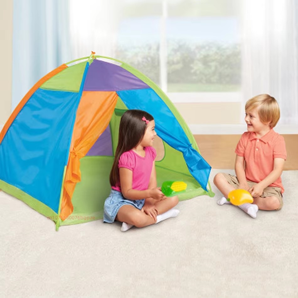 Kids Outdoor Tunnel - Kinder-Spielhauszelt Wigwam Großes Kinder-Campingzelt Tipi Baby