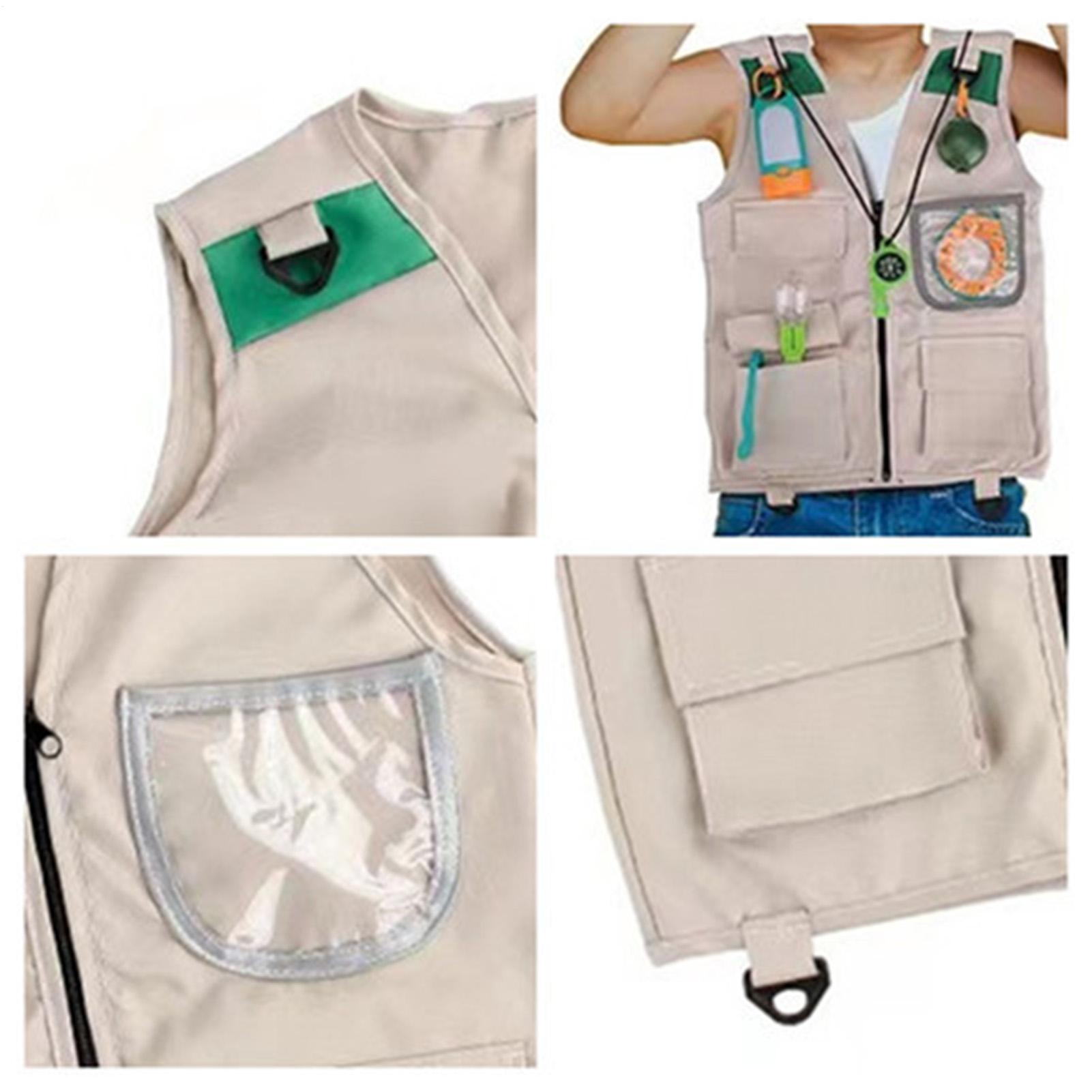 Kids Outdoor Zoo - Kinder Angelweste ärmellose Kostümjacke Outdoor Weste