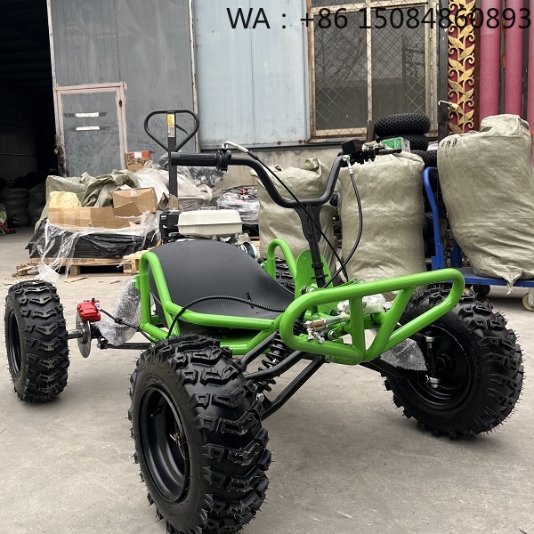 Kids Outdoor Venues - 212cc Viertakt-Offroad-Pedal-Kart, 8-Zoll-Anti-Rutsch-Reifen, max. 60 km/h,