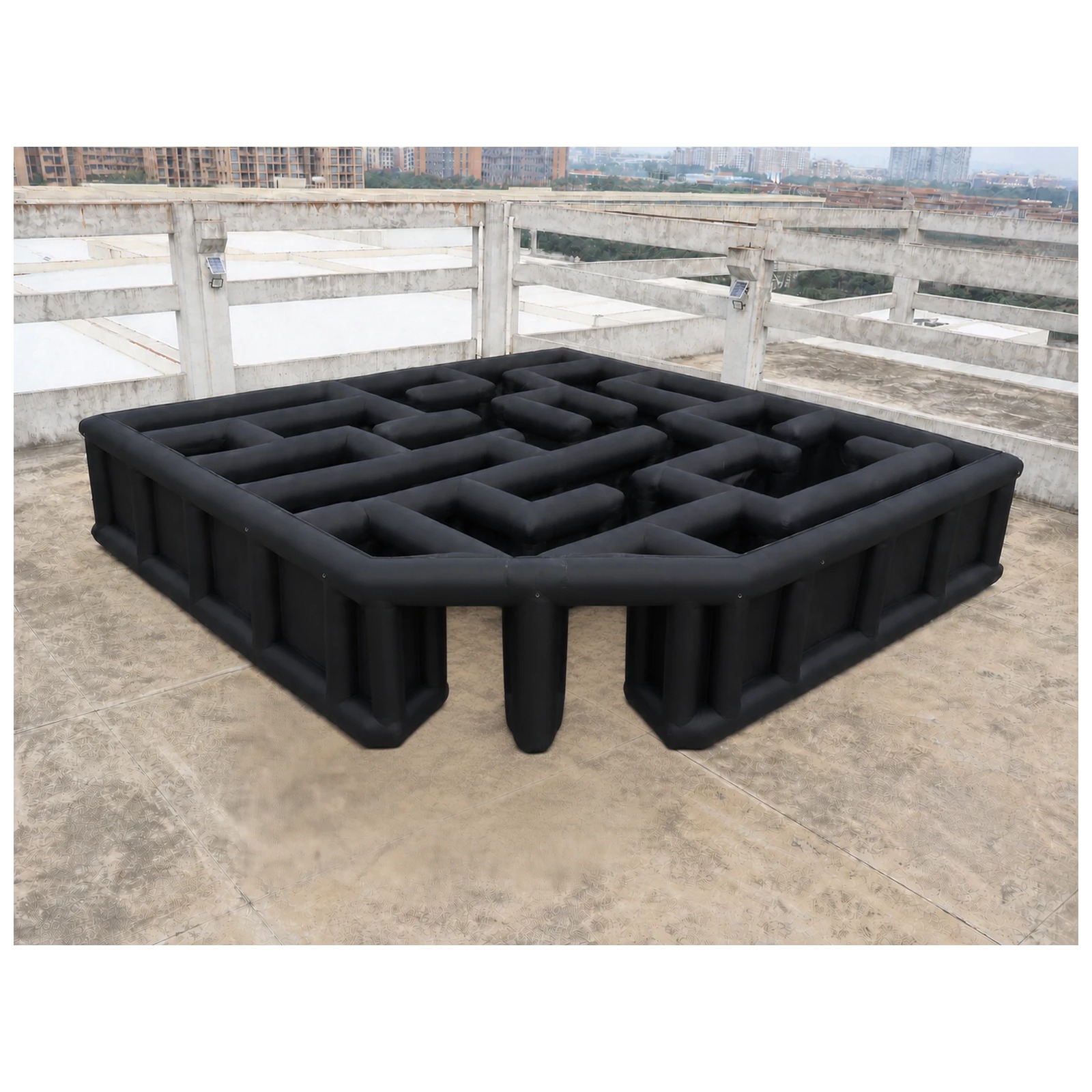 Großes Schwarzes Offenes Quadr – Kids Outdoor Venues Bewertung und Preis