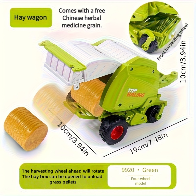 1:24 Trägheits-Landwirtschafts – Play Kids Outdoor Bewertung und Preis