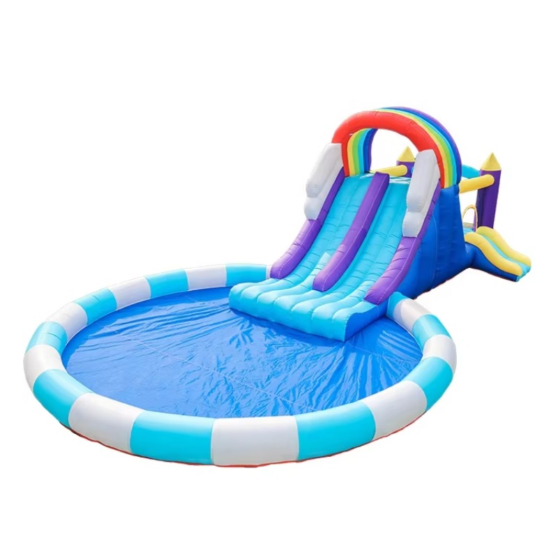 Riesige Regenbogen-Aufblasbare – Kids Outdoor Inflatable Bewertung und Preis