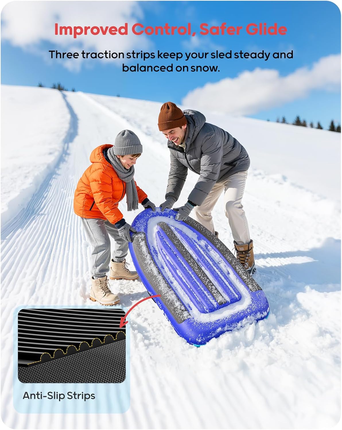 QPAU Aufblasbarer PVC-Schneesc – Kids Outdoor Inflatable Bewertung und Preis