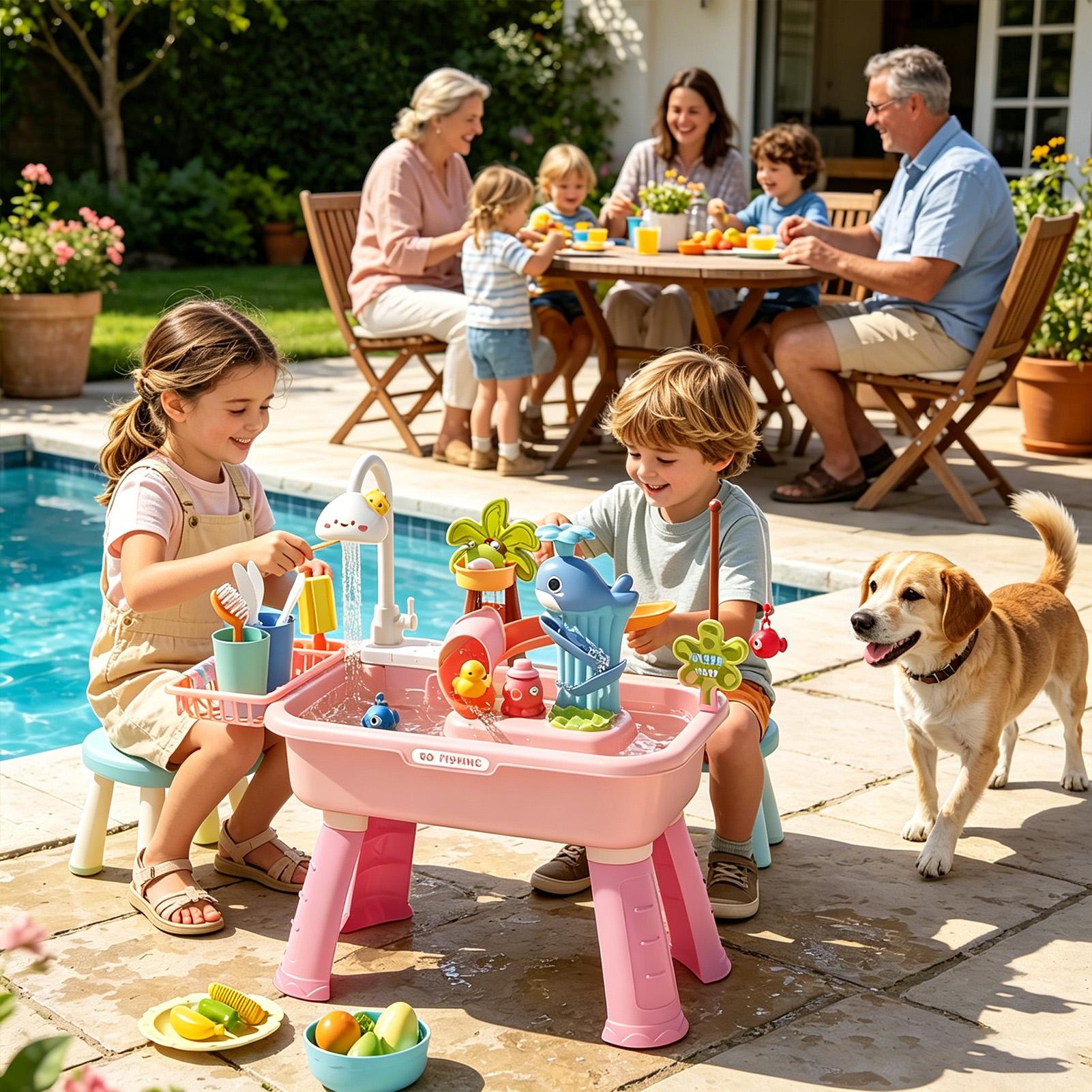 Wasserspieltisch für Kinder mi – Kids Outdoor Play Table Bewertung und Preis