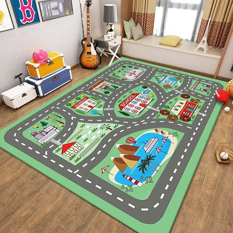 Kinder-Verkehrsspielmatte, Str – Kids Outdoor Zoo Bewertung und Preis