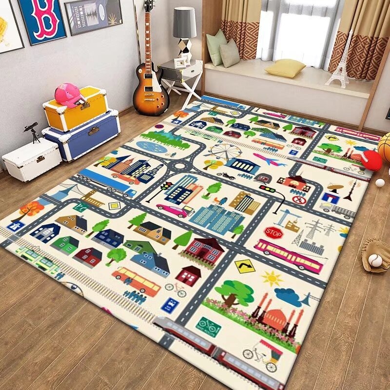 Kinder-Verkehrsspielmatte, Str – Kids Outdoor Zoo Bewertung und Preis