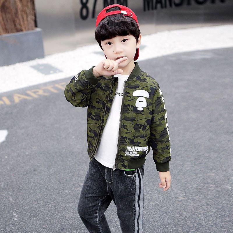 2025, neue Camouflage-Baseball – Kids Outdoor Jacket Bewertung und Preis