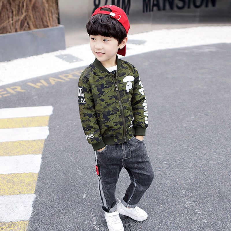 2025, neue Camouflage-Baseball – Kids Outdoor Jacket Bewertung und Preis