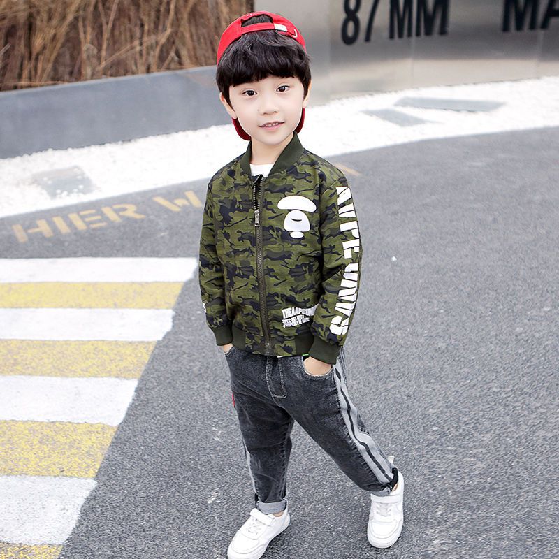 2025, neue Camouflage-Baseball – Kids Outdoor Jacket Bewertung und Preis
