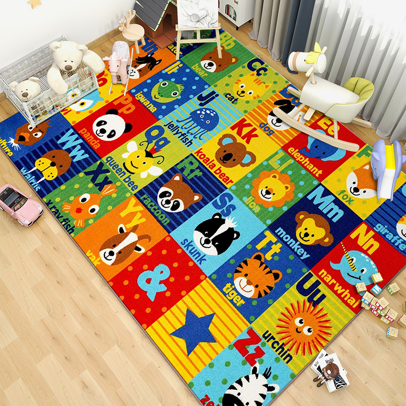 Rosa Cartoon Wohnzimmer Teppic – Kids Outdoor Play Table Bewertung und Preis