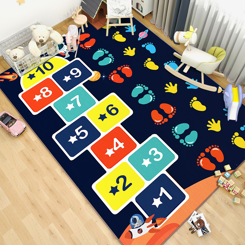 Rosa Cartoon Wohnzimmer Teppic – Kids Outdoor Play Table Bewertung und Preis