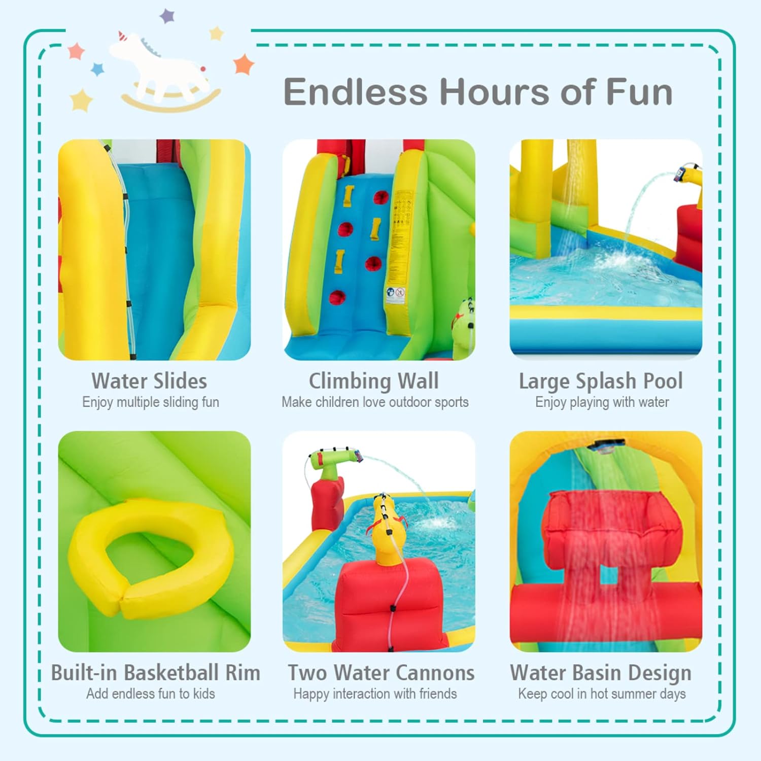 Mega Aufblasbarer Wasserpark H – Kids Outdoor Inflatable Bewertung und Preis