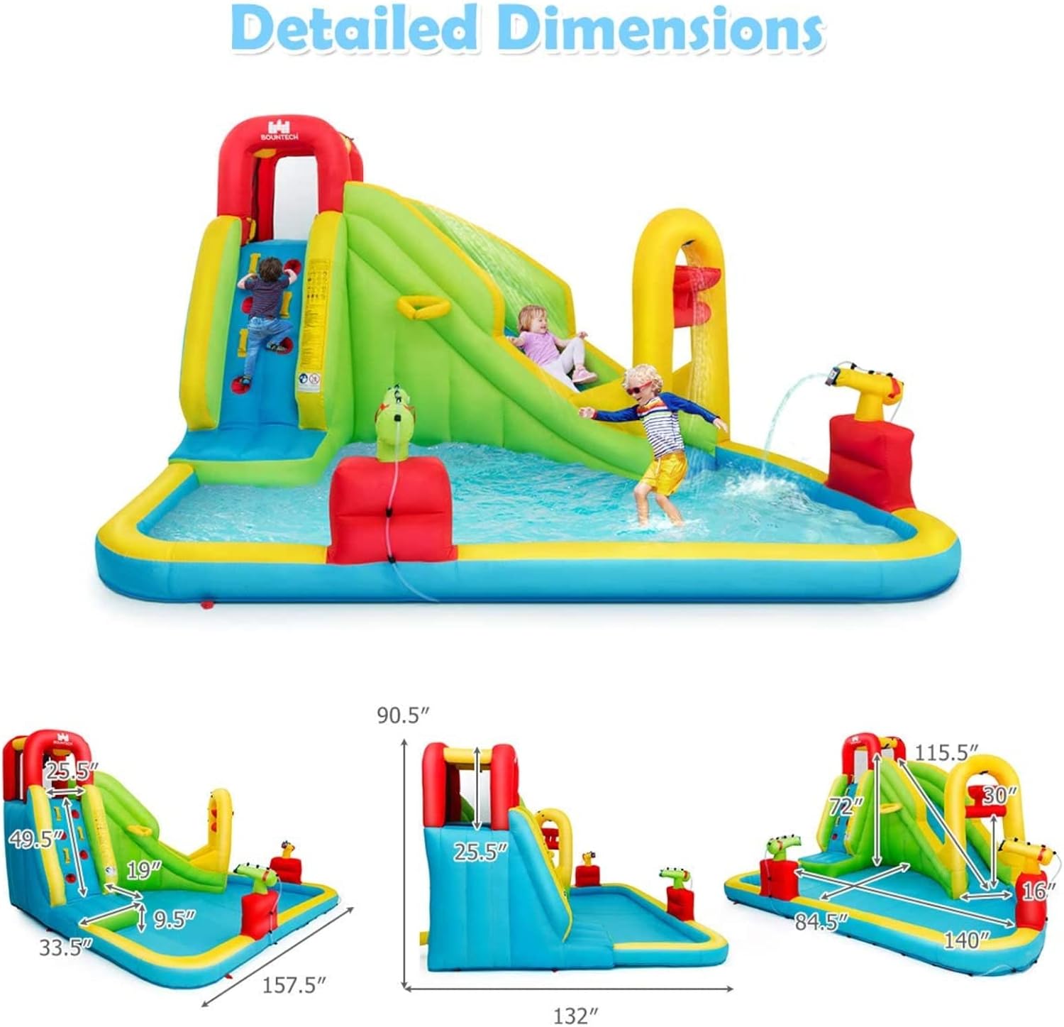 Mega Aufblasbarer Wasserpark H – Kids Outdoor Inflatable Bewertung und Preis