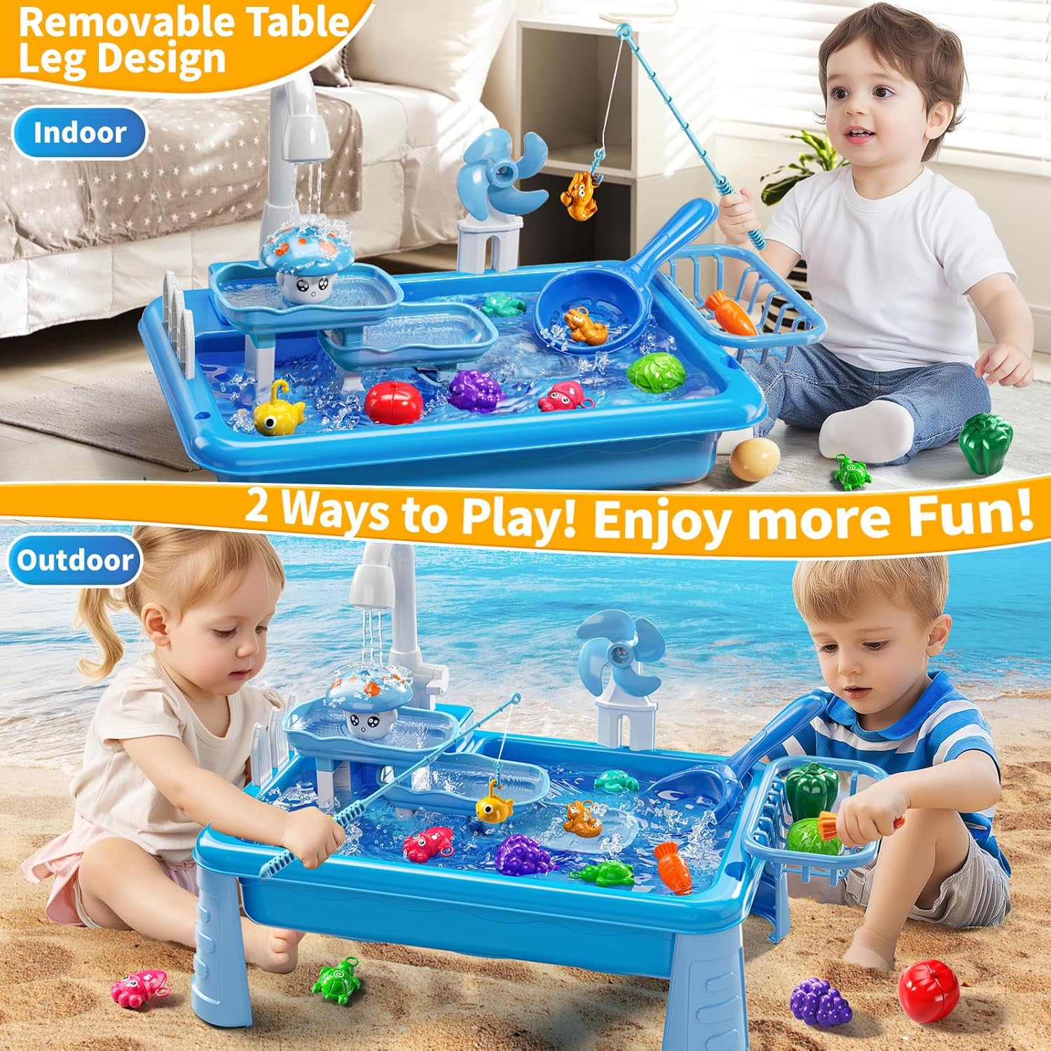 Wasserspiel-Spülbecken für Kin – Kids Outdoor Play Table Bewertung und Preis
