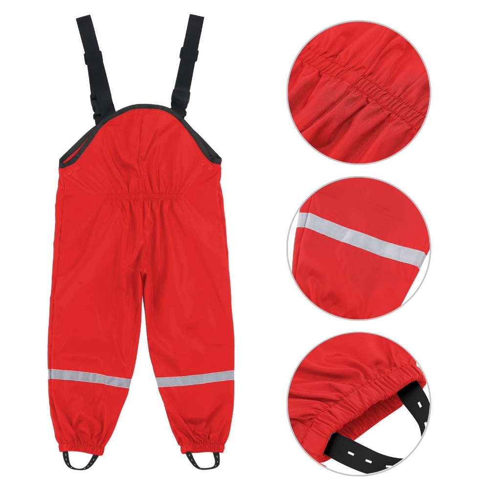 Kinder PU Wasserdichte Regenho – Kids Outdoor Overalls Bewertung und Preis